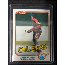 1981-82 Topps #18 Jari Kurri Rookie Card