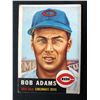Image 1 : 1953 Topps #152 Bob Adams