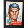 Image 1 : 1953 Topps #89 Chuck Stobbs