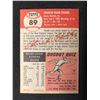 Image 2 : 1953 Topps #89 Chuck Stobbs