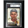 Image 1 : 1953 TOPPS #185 JIM PENDLETON ROOKIE CARD (5 EX)