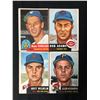 Image 1 : 1953 TOPPS BASEBALL CARD LOT