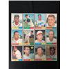 Image 1 : 1961 TOPPS BASEBALL CARD LOT