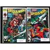 Image 1 : SPIDER-MAN COMIC BOOK LOT #5/ #2  (MARVEL COMICS) 1990