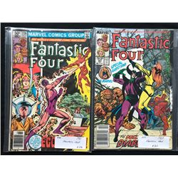 FANTASTIC FOUR COMIC BOOK LOT (MARVEL COMICS) 1980's