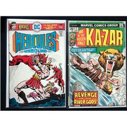 COMIC BOOK LOT (HERCULES/ KA-ZAR)