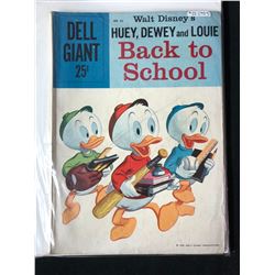 HUEY, DEWEY & LOUIE BACK TO SCHOOL #22 (DELL GIANT) 1959