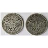 Image 2 : 1908-O & 1908-D BARBER HALF DOLLARS