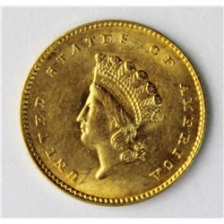 1855 GOLD DOLLAR TYPE 2