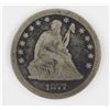 Image 1 : 1877 CC SEATED QUARTER