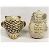 Image 2 : 2 Vintage Native American Acoma Pottery Owls