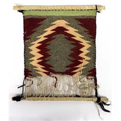 Vintage Native American Navajo Wool Textile