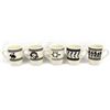Image 1 : 5 Anasazi Traders Design Ceramic Coffee Cups