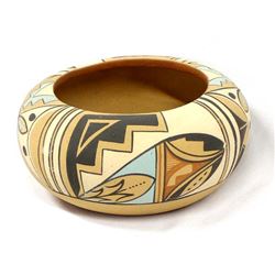 Jemez Pottery Bowl by M.S. Toya