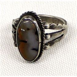 Vintage Navajo Fred Harvey Style Ring, Size 7.5