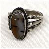 Image 1 : Vintage Navajo Fred Harvey Style Ring, Size 7.5