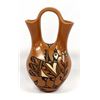 Image 1 : Jemez Polychrome Pottery Wedding Vase by C. Tosa