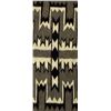 Image 2 : Navajo Storm Pattern Wool Textile Rug, Yellowhair