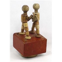 Vintage Kohner Boxers Push Puppet