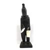 Canadian Inuit Carved Stone Figure by P.M. Petersen of Greenland