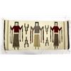 Image 1 : Vintage Native American Navajo 3 Yei Textile Rug