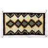 Image 1 : Navajo Serrated Diamond Wool Textile Rug