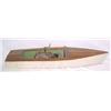Image 1 : Early 25" Mahogany Wind-Up Speed Boat
