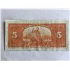 Image 2 : French 1935 Banque Du Canada $5.00 note