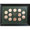 Image 1 : Limited Edition Solid Sterling Silver PROOF Set Norman Rockwells Medallic Tribute to Robert Frost. 1