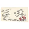 Image 1 : Bud Sagendorf Signed "Popeye" Drawing.