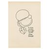 Image 1 : Mort Walker Signed "Beetle Bailey" Drawing.