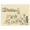 Image 2 : "Marmaduke" Drawing Signed by Brad Anderson.