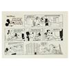 Image 1 : "Mickey Mouse" Original Sunday Comics Artwork.