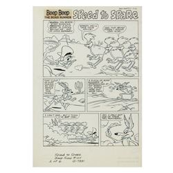 "Beep Beep" Original Comic Page.