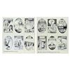 Image 1 : Group of (12) Al Jaffee "MAD Magazine" Illustrations.