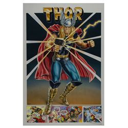 "Thor" Original Poster Painting.