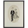 Image 1 : Al Hirschfeld Signed "Burns and Allen" Etching.