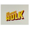 Image 1 : "The Incredible Hulk" Hand-Painted Title Artwork.