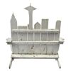 Image 2 : "Frasier" Skyline Wooden Children's Bench.