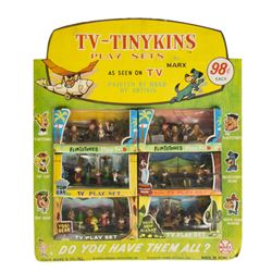 Hanna Barbera "TV-Tinykins" Play Set Store Display.