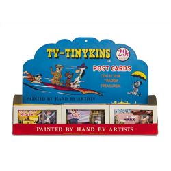 Hanna Barbera "TV-Tinykins" Postcard Store Display.