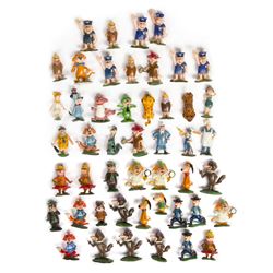 Collection of (48) Marx Hanna Barbera "TV-Tinykins".