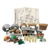 Image 2 : "The Flintstones Play Set" by Marx in Box.