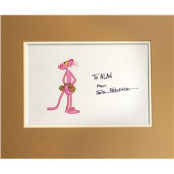 "The Pink Panther Show" Friz Freleng Signed Cel.