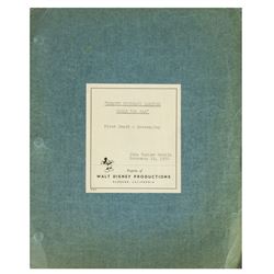 Rare John Battle 1952  20,000 Leagues  Screenplay