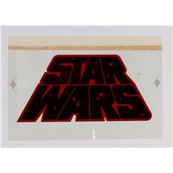 "Star Wars" Title Strip-In Art.