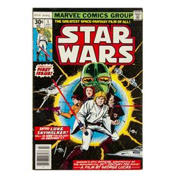 Stan Lee Signed "Star Wars" Vol 1 No 1.