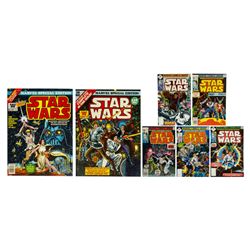 Collection of (7) "Star Wars" Comics.