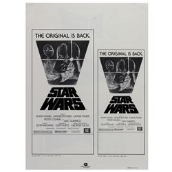 "Star Wars" Re-Release Ad Campaign Book.