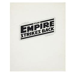 "The Empire Strikes Back" Program & Poster.